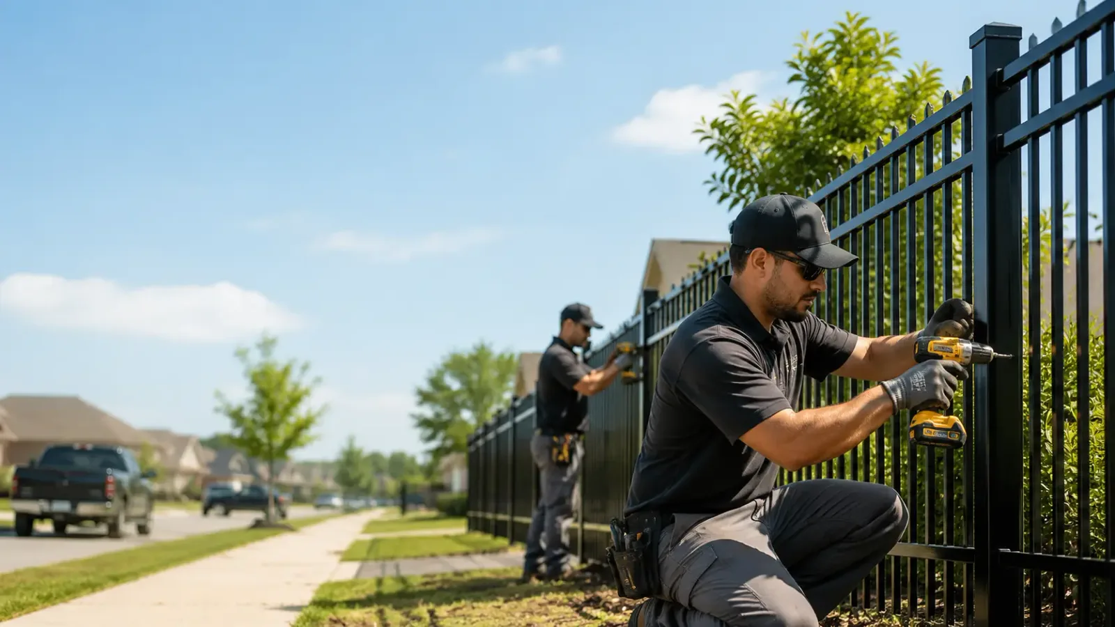 Metal Fence Installation in Huntland, TN